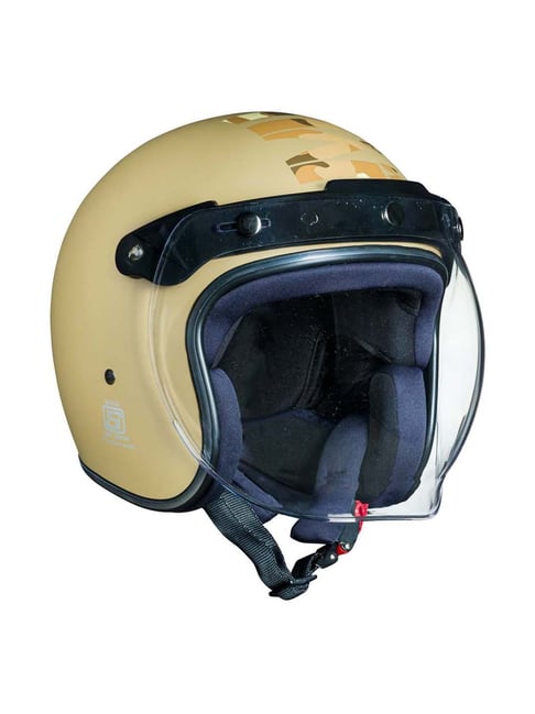 Royal Enfield Camo MLG Bobber Open Face Helmet Khaki - XL