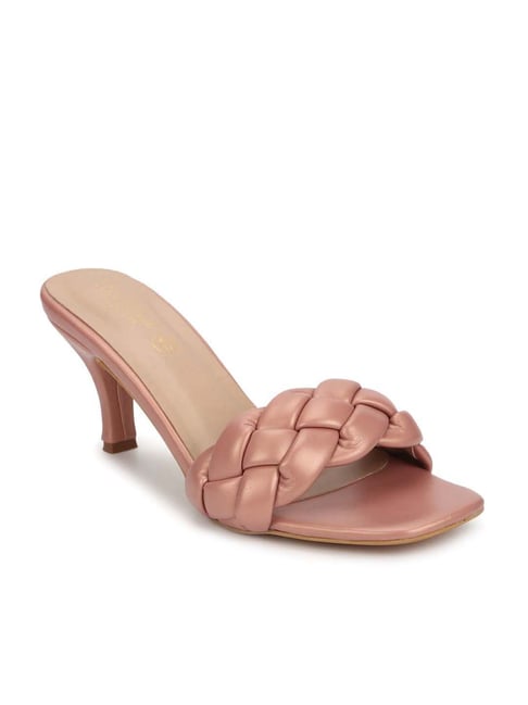 Truffle Collection Women's Nude Casual Stilettos