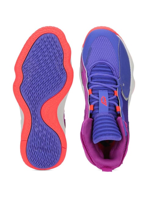 Buy Adidas Men's DAME 7 EXTPLY GCA Purple Basketball Shoes for Men at ...