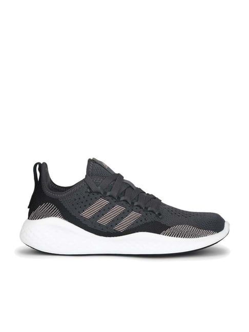 Adidas Women's FLUIDFLOW 2.0 Charcoal Black Running Shoes