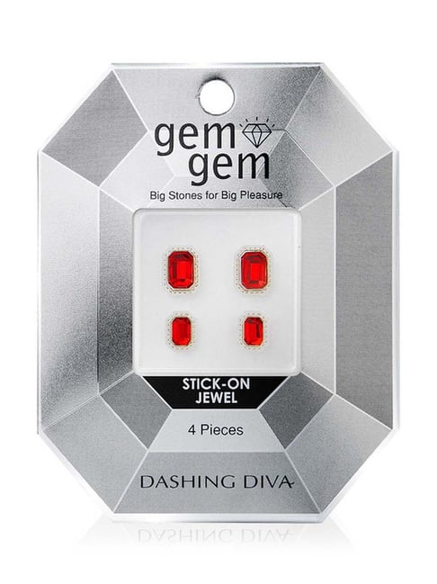 DASHING DIVA Gem Gem Ruby Stone