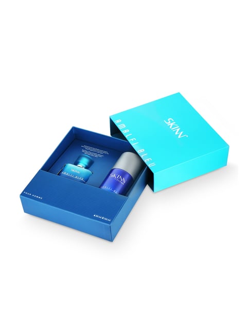 Buy Skinn by Titan Amalfi Bleu Coffret Perfume & Deodorant for Men