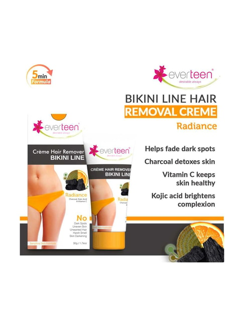 Everteen Bikini Line Hair Removal Cream Review!