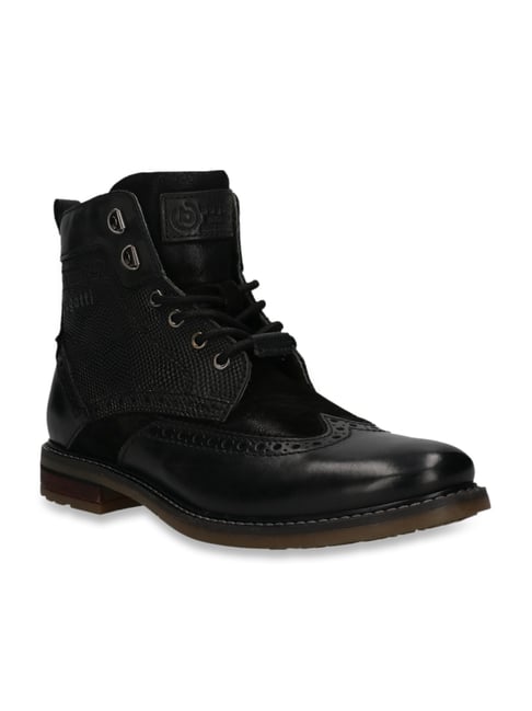 Bugatti Men's Black Derby Boots