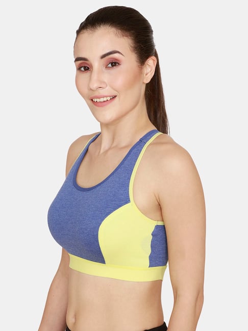 Zivame Blue Wireless Padded T-Shirt Bra