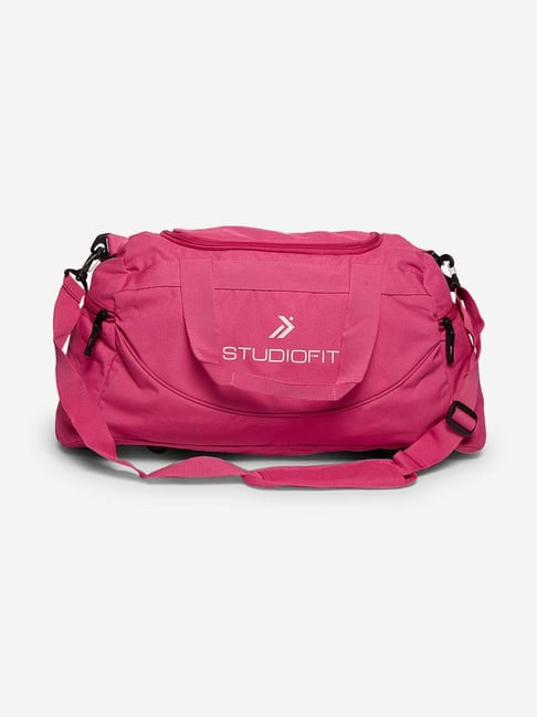 Studiofit Pink Duffle Gym Bag-Studiofit-Footwear-TATA CLIQ