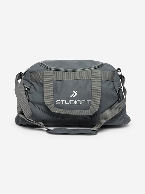 Studiofit Grey Duffle Gym Bag-Studiofit-Footwear-TATA CLIQ