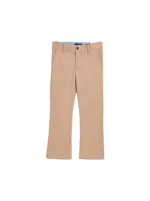 GANT Kids Light Brown Solid Chinos-picture-45