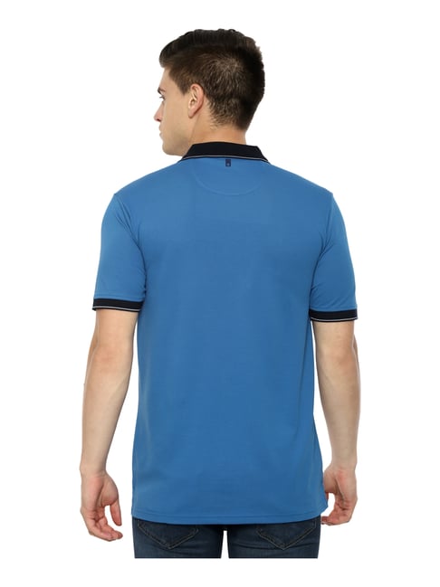 Buy Louis Philippe Sport Multi Cotton Slim Fit Colour Block Polo T-Shirt  for Mens Online @ Tata CLiQ