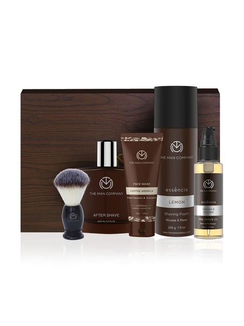 Buy The Man Company Premium Shaving Kit with Travel Kit Bag Online