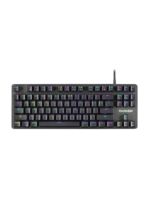 Cosmic Byte Fire Fly RGB CB-GK-18 Wired USB Gaming Keyboard (Black)