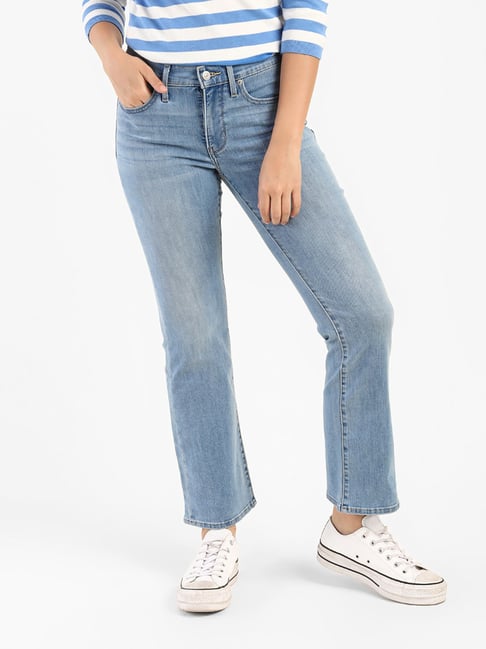 Buy Levi's Blue Bootcut Jeans for Women Online Tata CLiQ