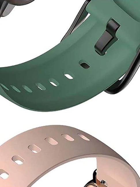 Buy Noise 22 mm Silicone Smartwatch Strap (Rose Pink) Online At