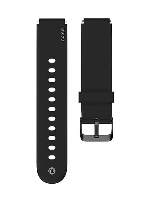 Noise 19 mm Silicone Smartwatch Strap (Black)