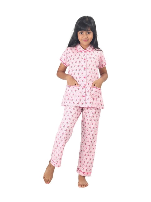 Kids summer pajamas hot sale