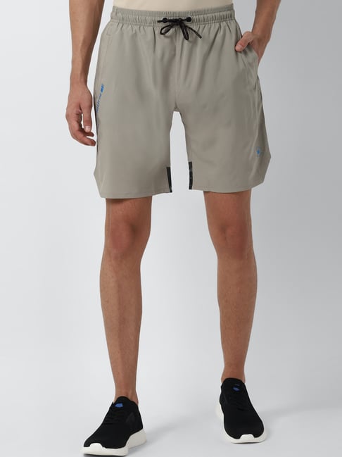 Men's Grey Slim Fit Performance Short