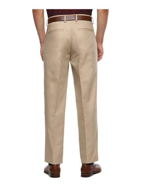 Buy Louis Philippe Brown Trousers Online - 292743 | Louis Philippe
