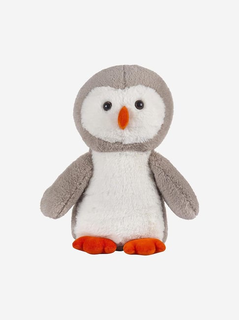 Mirada Grey Plush Penguin Soft Toy (MP0038)-Mirada-Accessories-TATA CLIQ