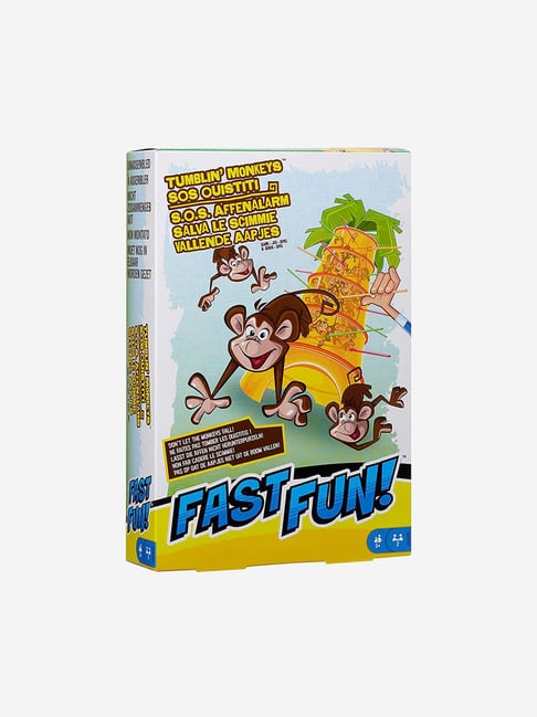 Mattel Games Multicolor Fast Fun Tumblin Monkeys (GDG30)