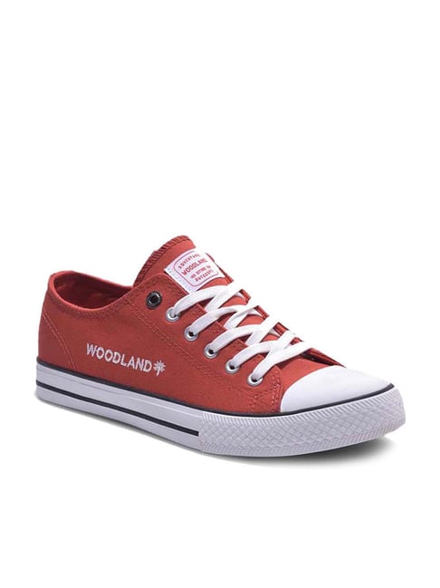 Buy Woodland Men's Red Ankle High Sneakers for Men at Best Price