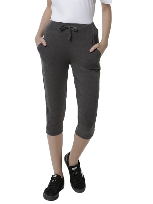 Buy Nite Flite Black Cotton Yoga Pants for Women's Online @ Tata CLiQ