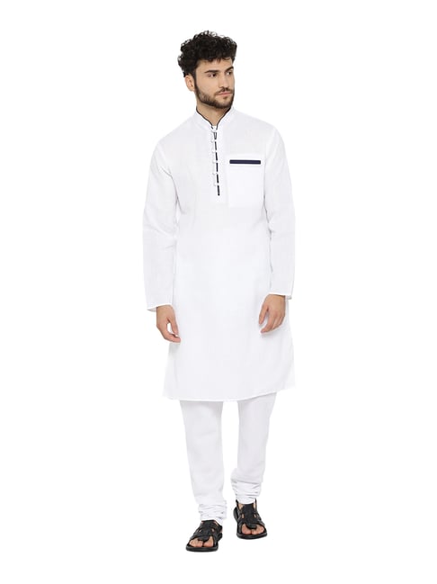 All white clearance kurta