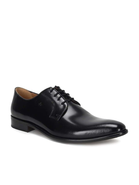 Arrow Men's Nevis Black Derby Shoes