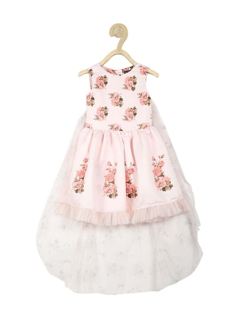 Allen Solly Junior Pink Floral Print Dress