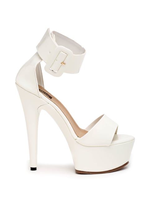 Dosa Heels White | Bridal Shoes – Grace Loves Lace US