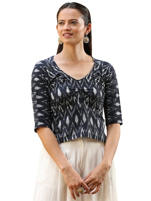 Ikat Cotton Tops for Women - Buy Pure Ikat Wear for Women