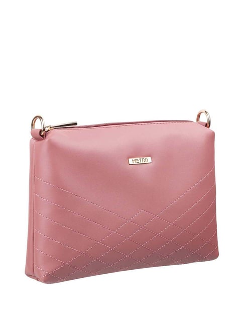 Buy Metro Bronze Synthetic Textured Handbag Online At Best Price @ Tata CLiQ