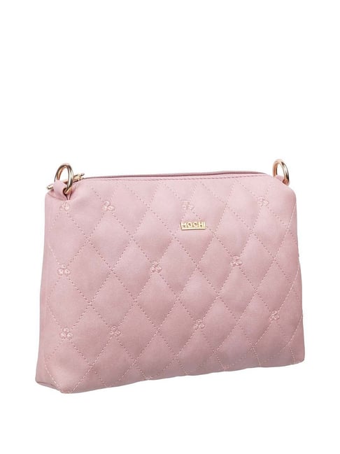 Camilla Quilted Crossbody Purse | Pink – 126 Boutique