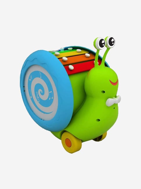 Giggles Multicolor Musical Snail Toy (5105700)-Giggles-Accessories-TATA CLIQ