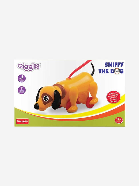 Giggles Multicolor Sniffy The Dog Toy (5168600)-Giggles-Accessories-TATA CLIQ