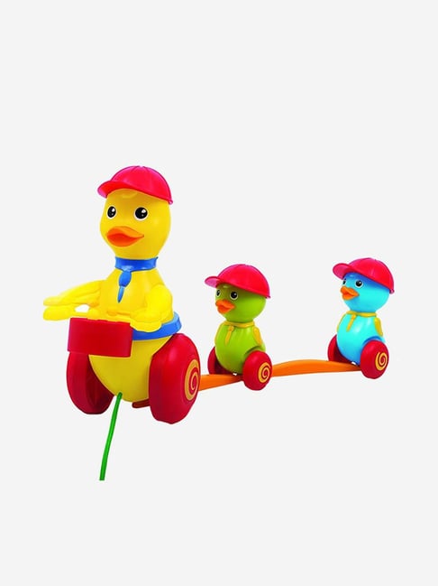 Giggles Multicolor Duck Parade Toy (2438600)-Giggles-Accessories-TATA CLIQ