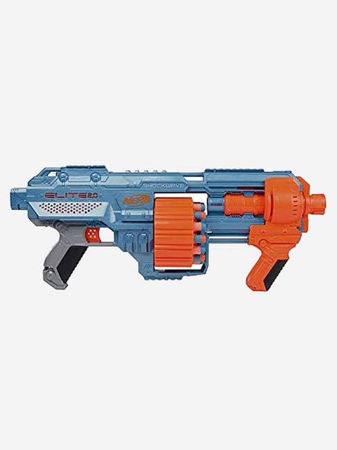 Buy Nerf Elite Shockwave Rd Plastic Blaster For Online Tata Cliq