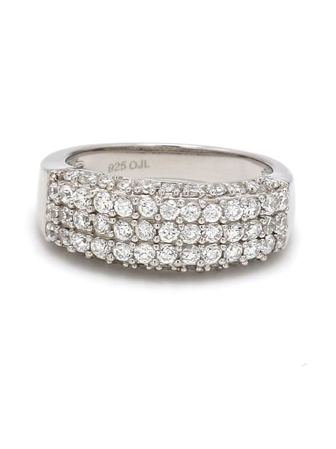 Buy Clara 92.5 Sterling Silver Belt Adjustable Ring for Women Online At  Best Price @ Tata CLiQ