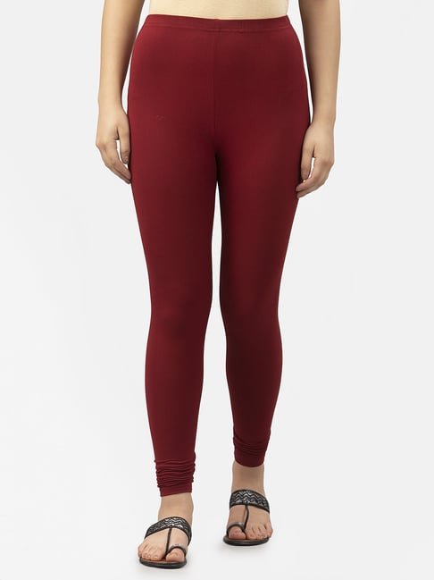 Maroon 36 Inches Long Plain Casual Wear Cotton Lycra Legging For Ladies at  Best Price in South 24 Parganas | Ladies Zone