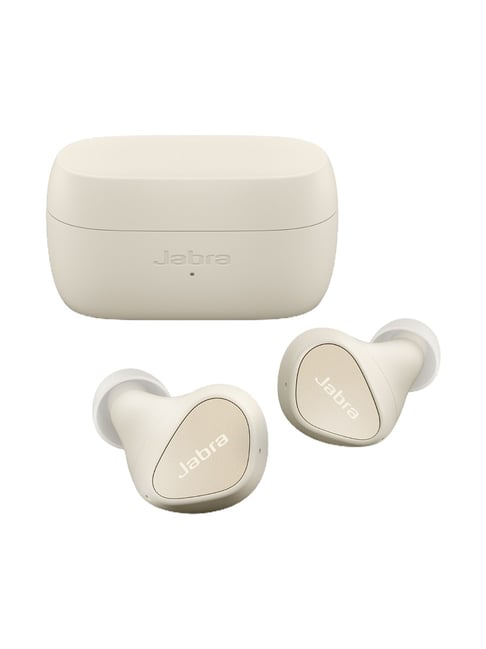 Jabra Elite True Wireless Earbuds with Mic (Gold Beige)