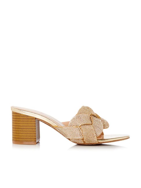 Dune London Women's Joys Di Gold Sandals