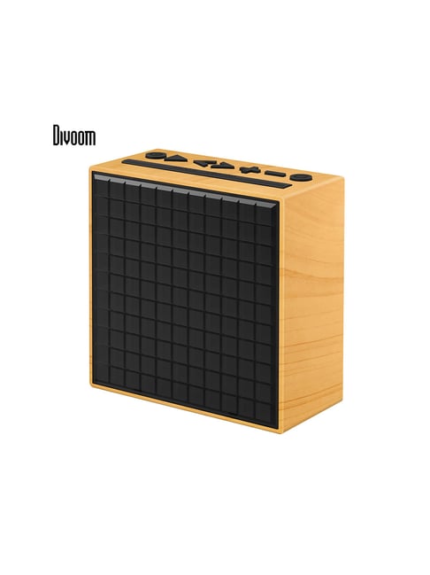 Divoom Timebox Smart Bluetooth Speaker (Ivory)