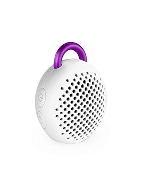 Divoom Bluetune Bean Portable Wireless Bluetooth Speakers with Selfie Remote Shutter (White)