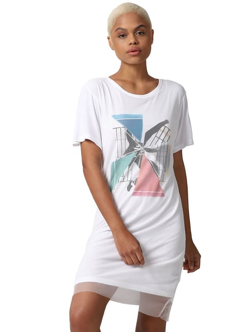 White t shirt 2024 dress forever 21