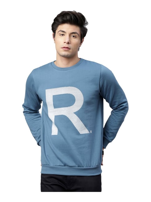 Rigo Blue Regular Fit Printed Sweatshirt-picture-11