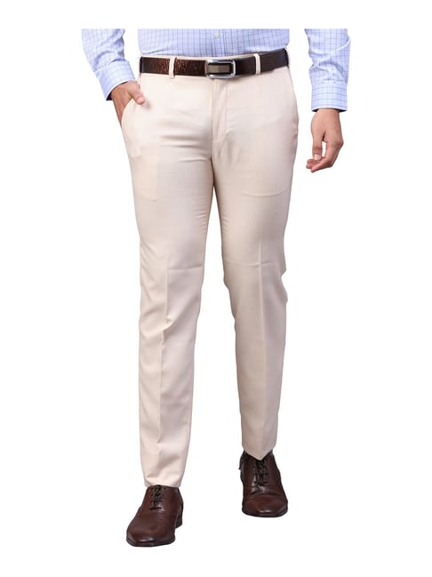 Buy Beige Trousers & Pants for Men by NEXT LOOK Online | Ajio.com