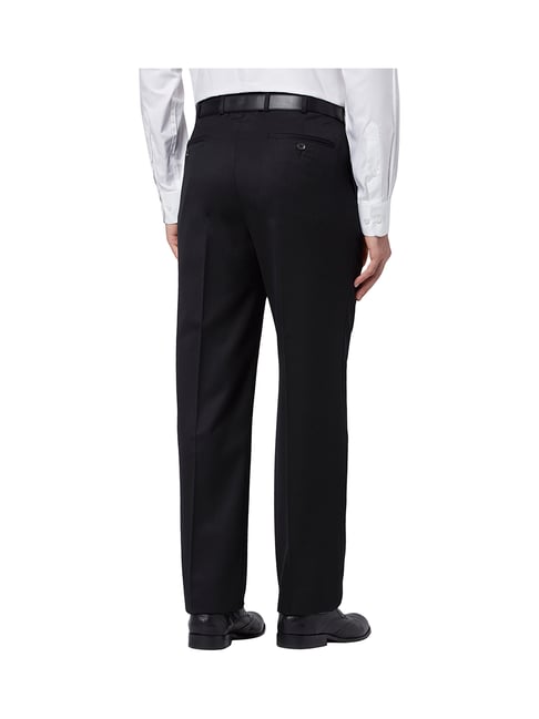 Next Look Regular Fit Men Black Trousers - Buy Next Look Regular Fit Men Black  Trousers Online at Best Prices in India | Flipkart.com