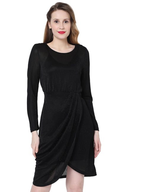 Vero Moda Black Embellished Dress