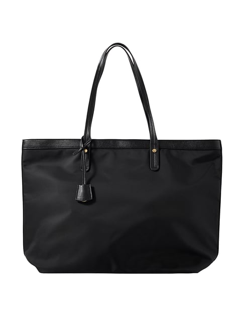 Accessorize London Tiffany Black Large Tote Handbag Price in India