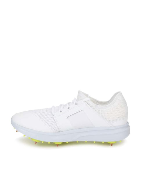 Buy Adidas Men's Howzat Spike 20 Pastel White Cricket Shoes for