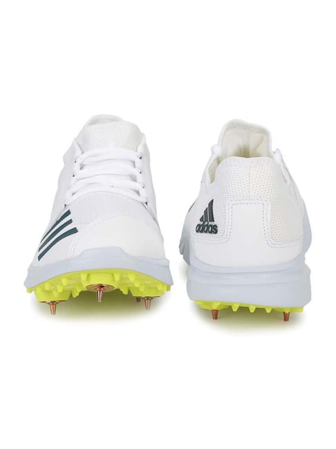Buy Adidas Men's Howzat Spike 20 Pastel White Cricket Shoes for
